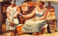 Trois femmes a la fontaine 8 1921 Cubists